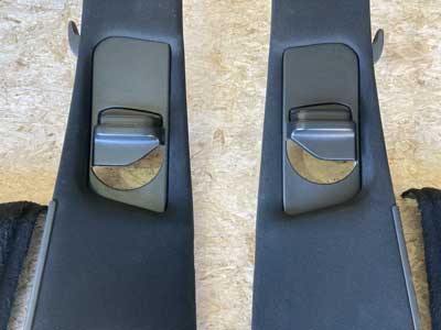 Mercedes B Pillar Trim Set (Left and Right 4 Parts) 2216901125 W221 07-13 S550 S Class3